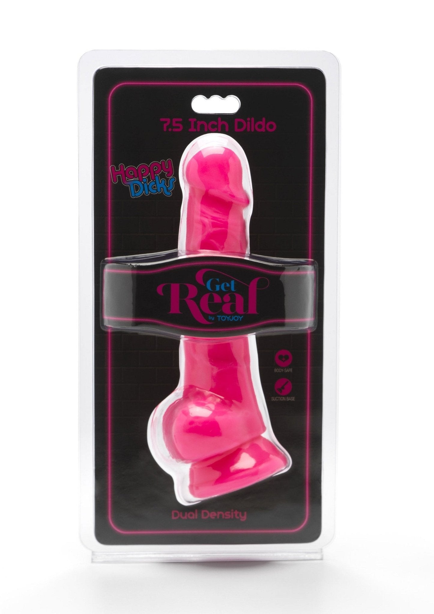 Happy Dicks Dildo PVC 19 cm Roze