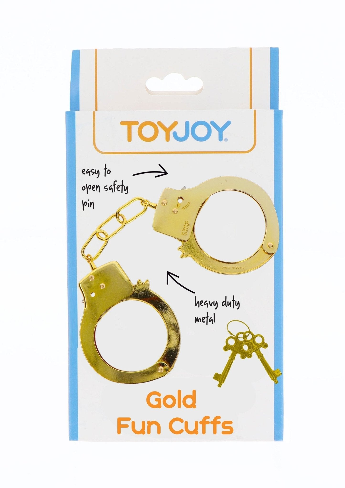 Metal Handcuffs Goud