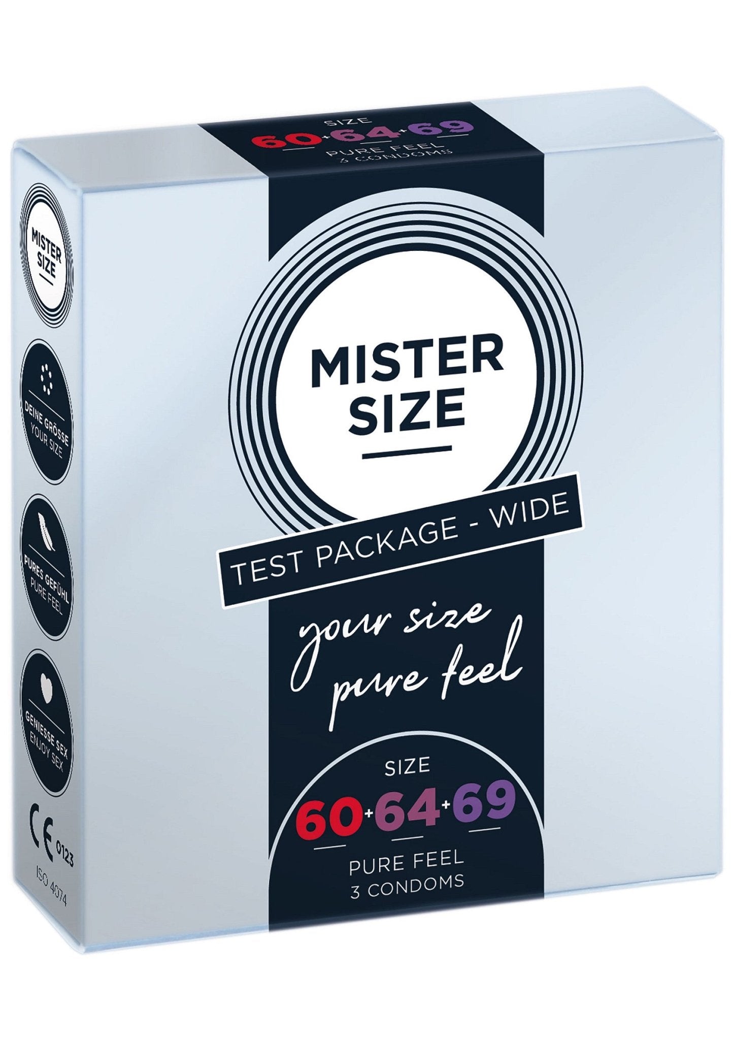 MISTER SIZE 60 - 64 - 69mm 3 - pack - Hot Plaza
