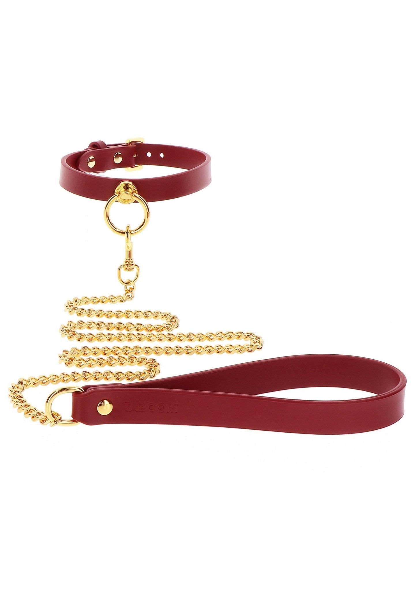 O - Ring Collar and Chain Leash - Hot Plaza