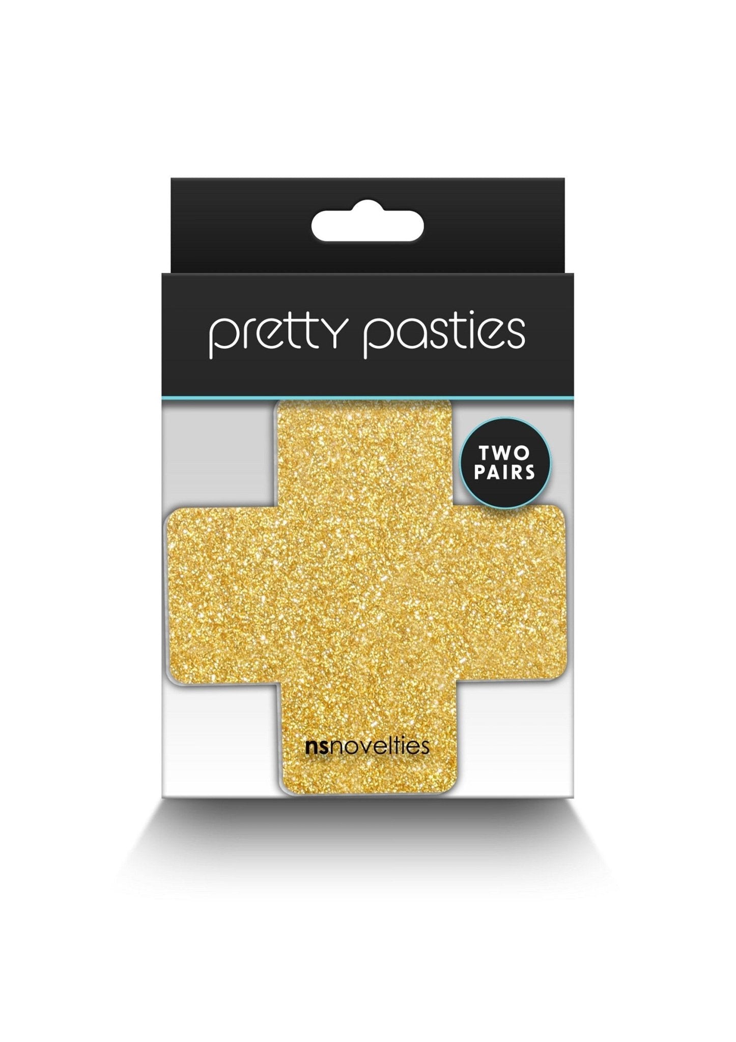 Pasties Glitter Cross 2 Paar - Hot Plaza