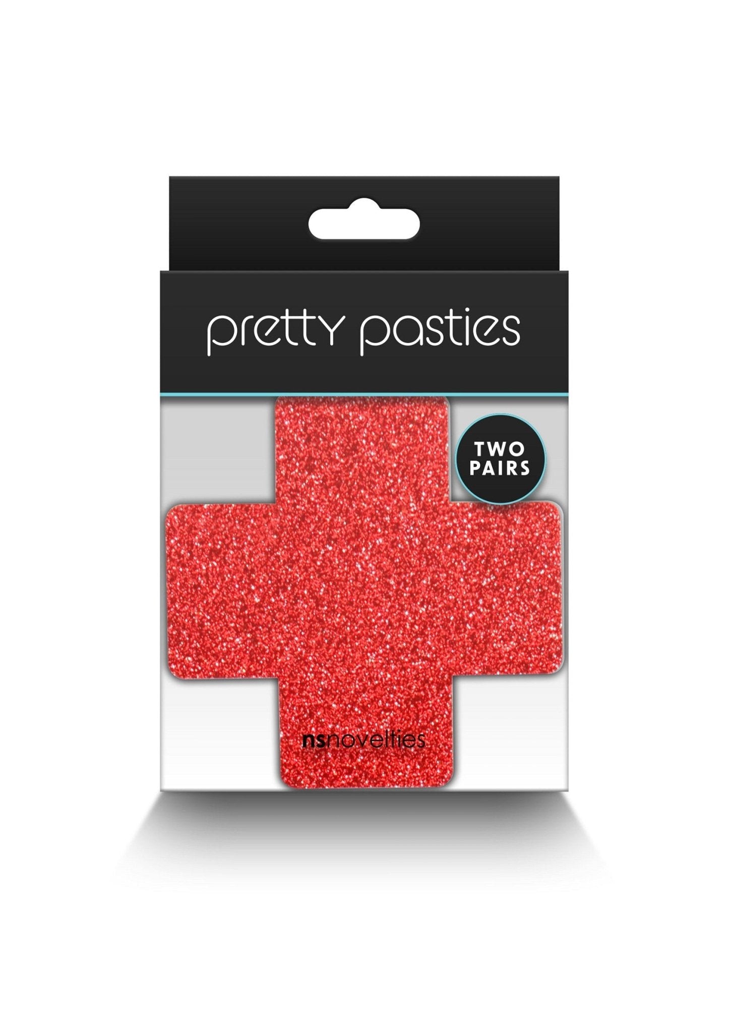 Pasties Glitter Cross 2 Paar - Hot Plaza