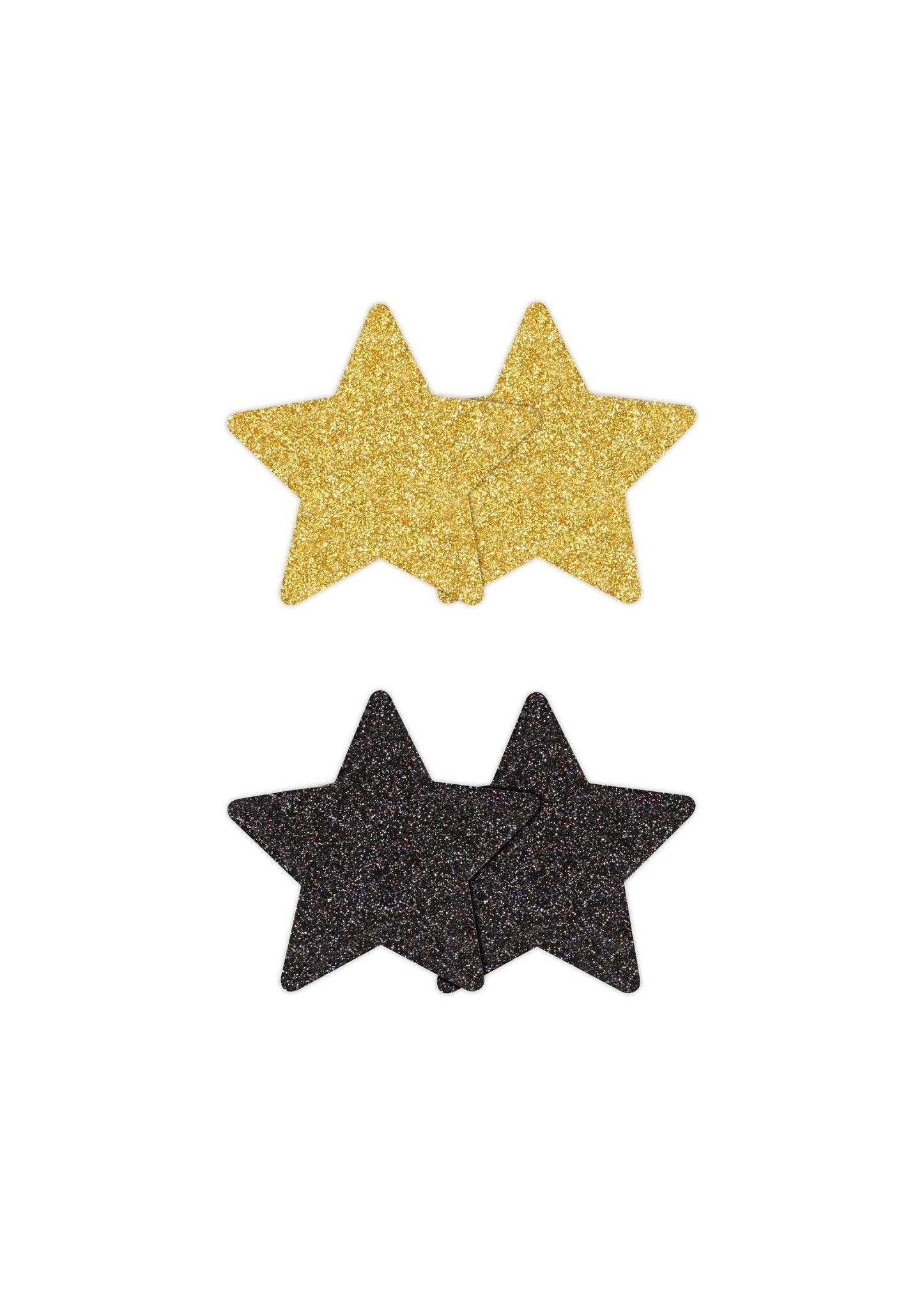 Pasties Glitter Stars 2 Paar - Hot Plaza