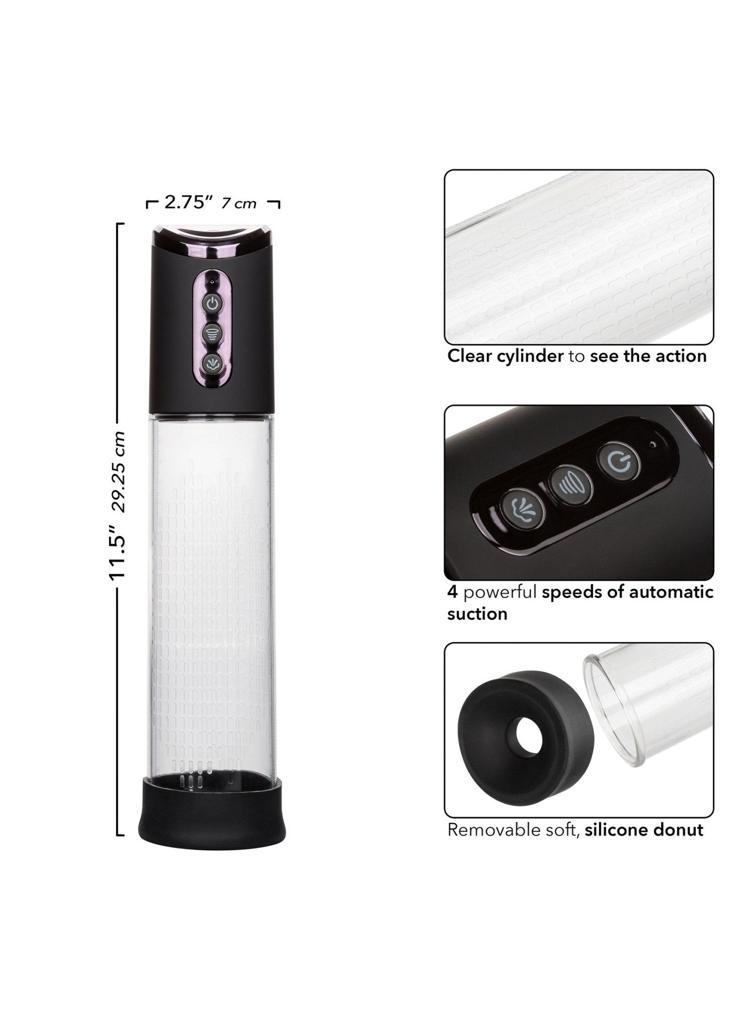 Peak Rechargeable Pump - Automatische Masturbator - Hot Plaza