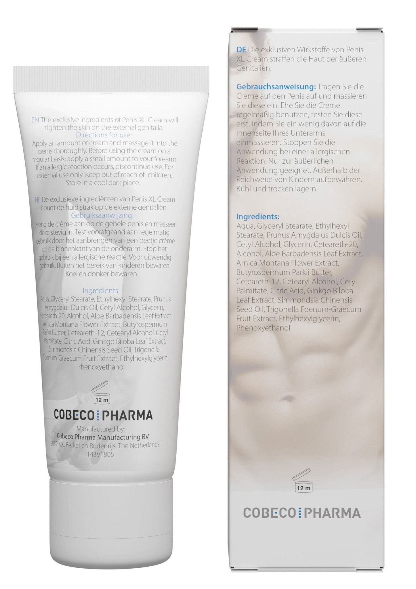 Penis XL Cream Erection Cream 50 ml - Erectie Crème - Hot Plaza