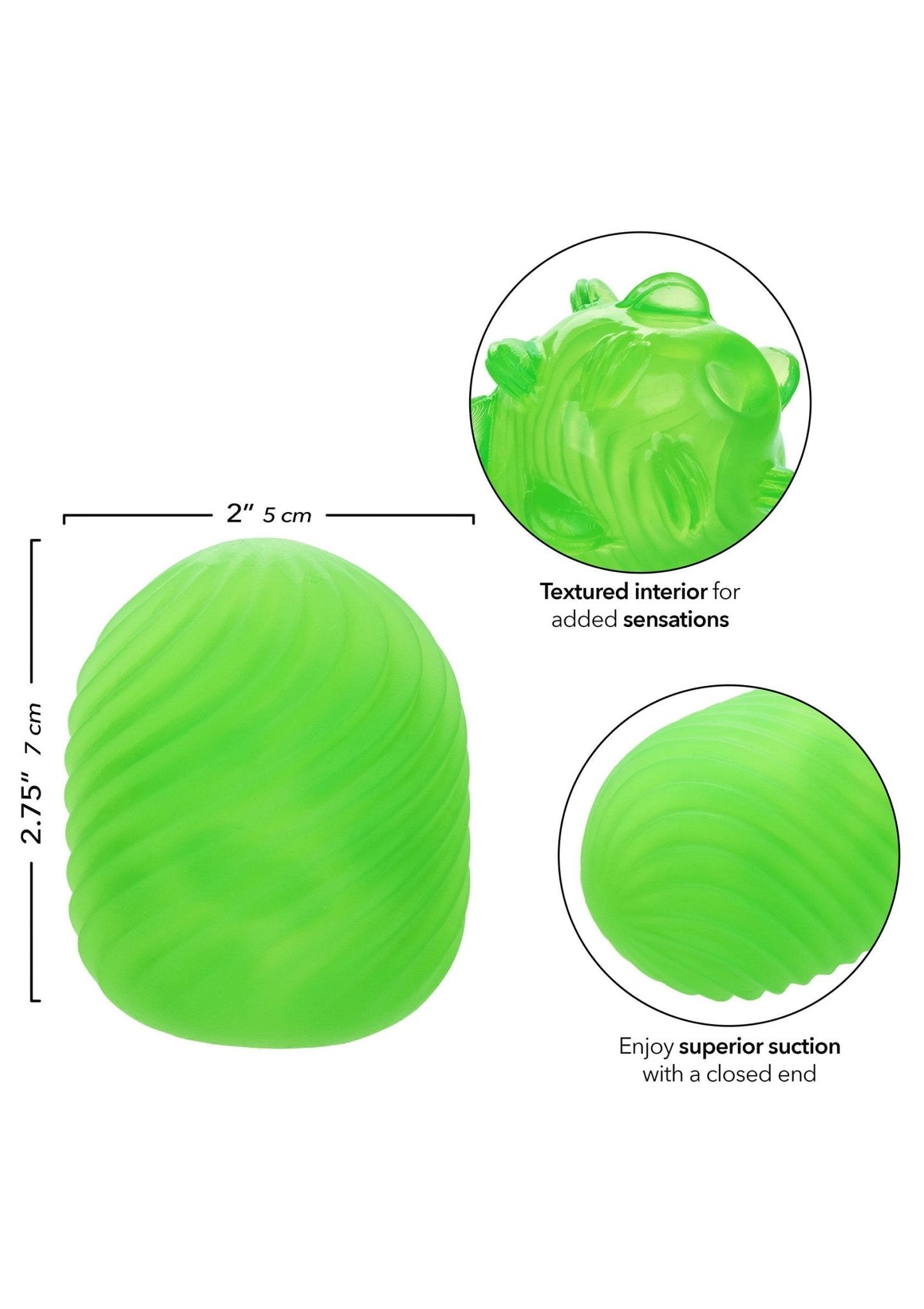 Pop Sock Textured - Omkeerbare Masturbator - Hot Plaza