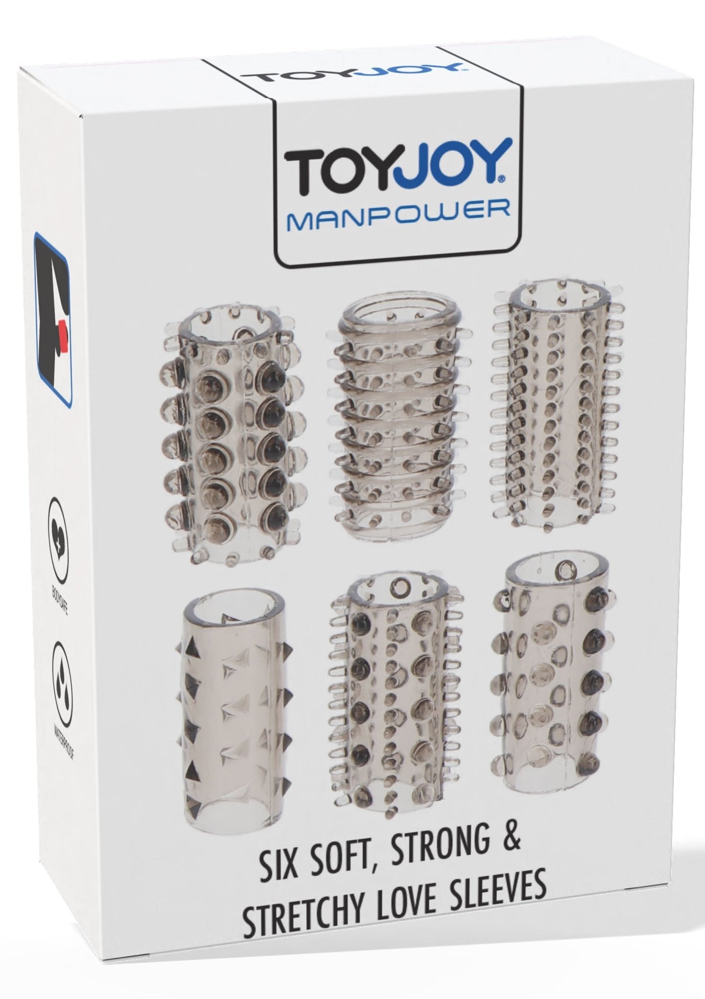 Power Penis Sleeve Set Grey