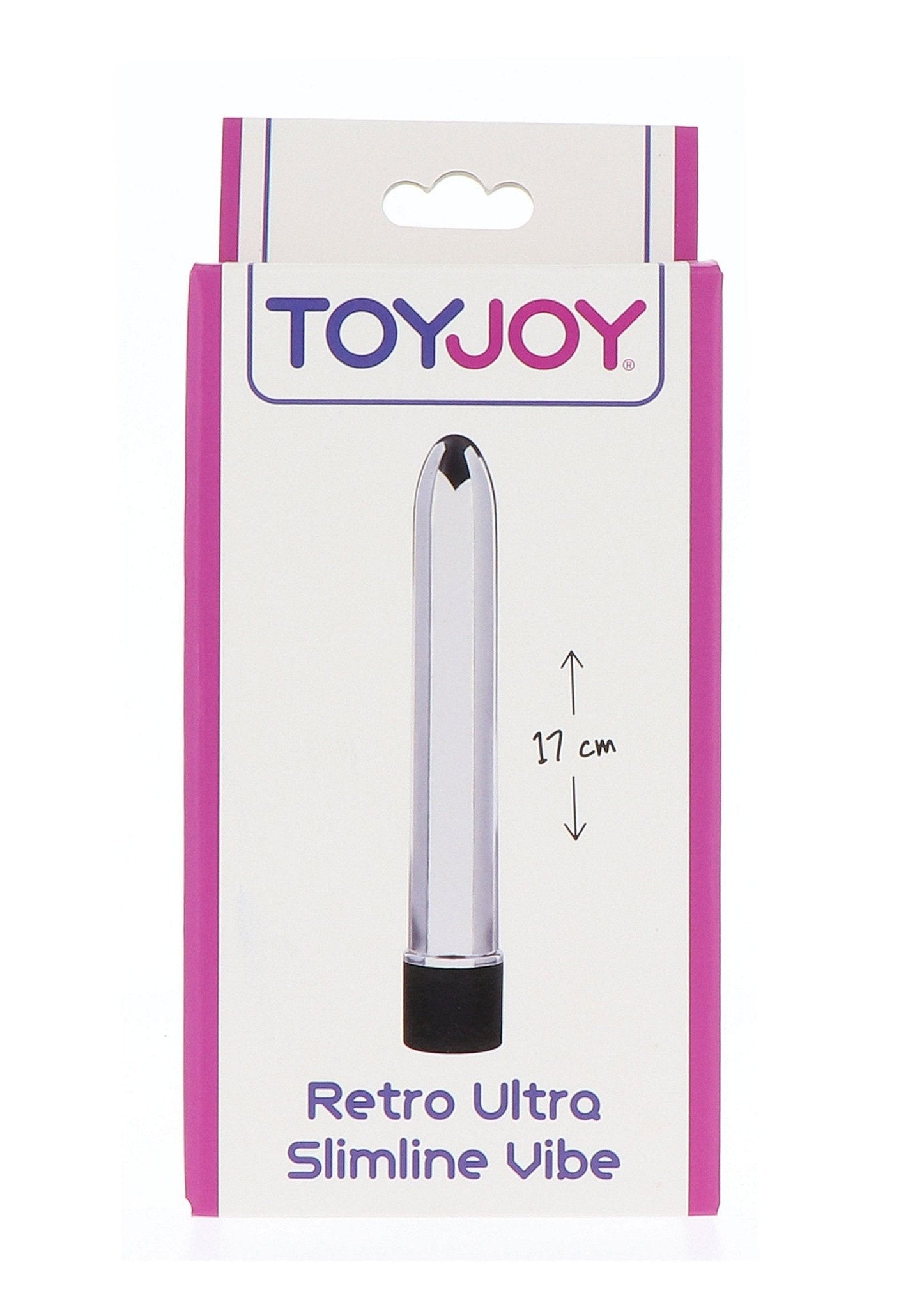 Retro Ultra Slimline Vibrator Silver