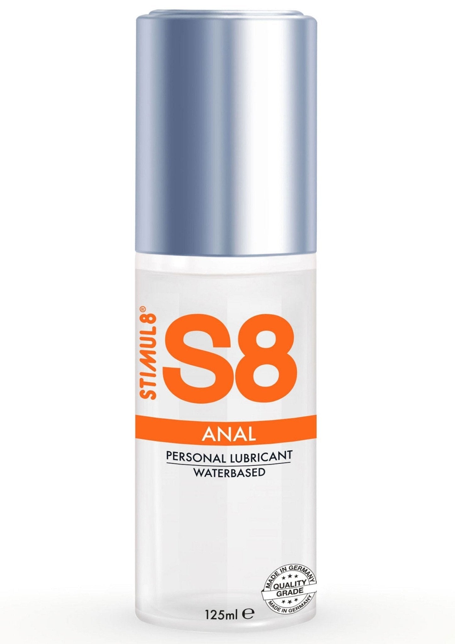 S8 Glijmiddel Anal 125 ml - Hot Plaza
