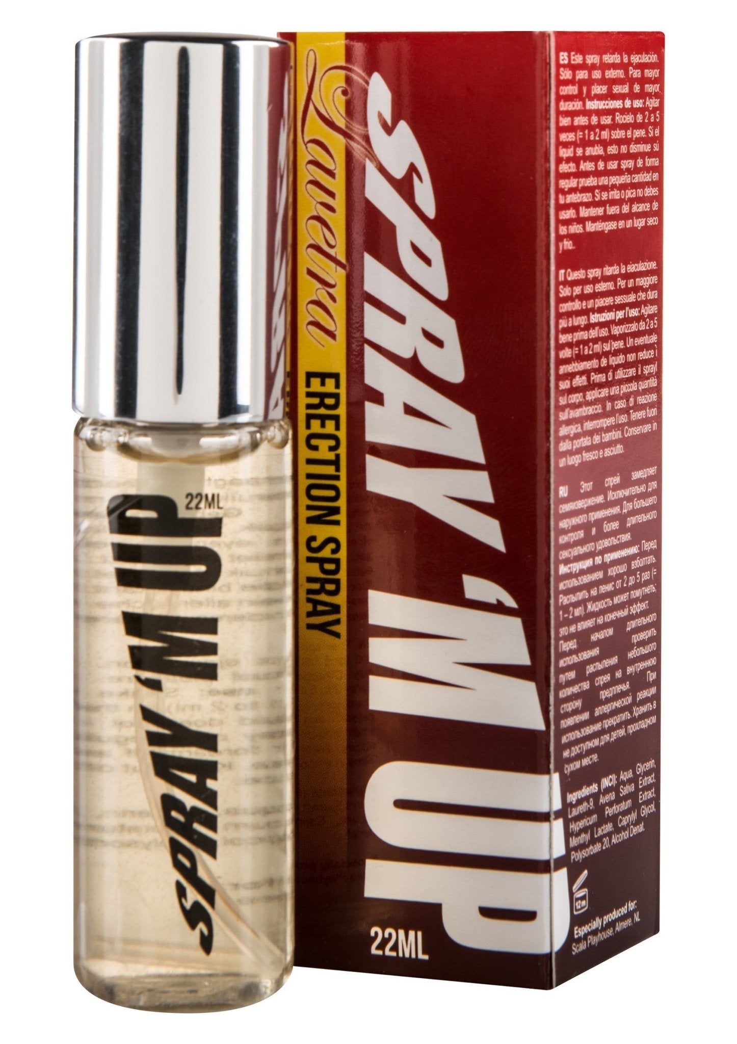 Spray 'M Up Lavetra 22 ml - Hot Plaza
