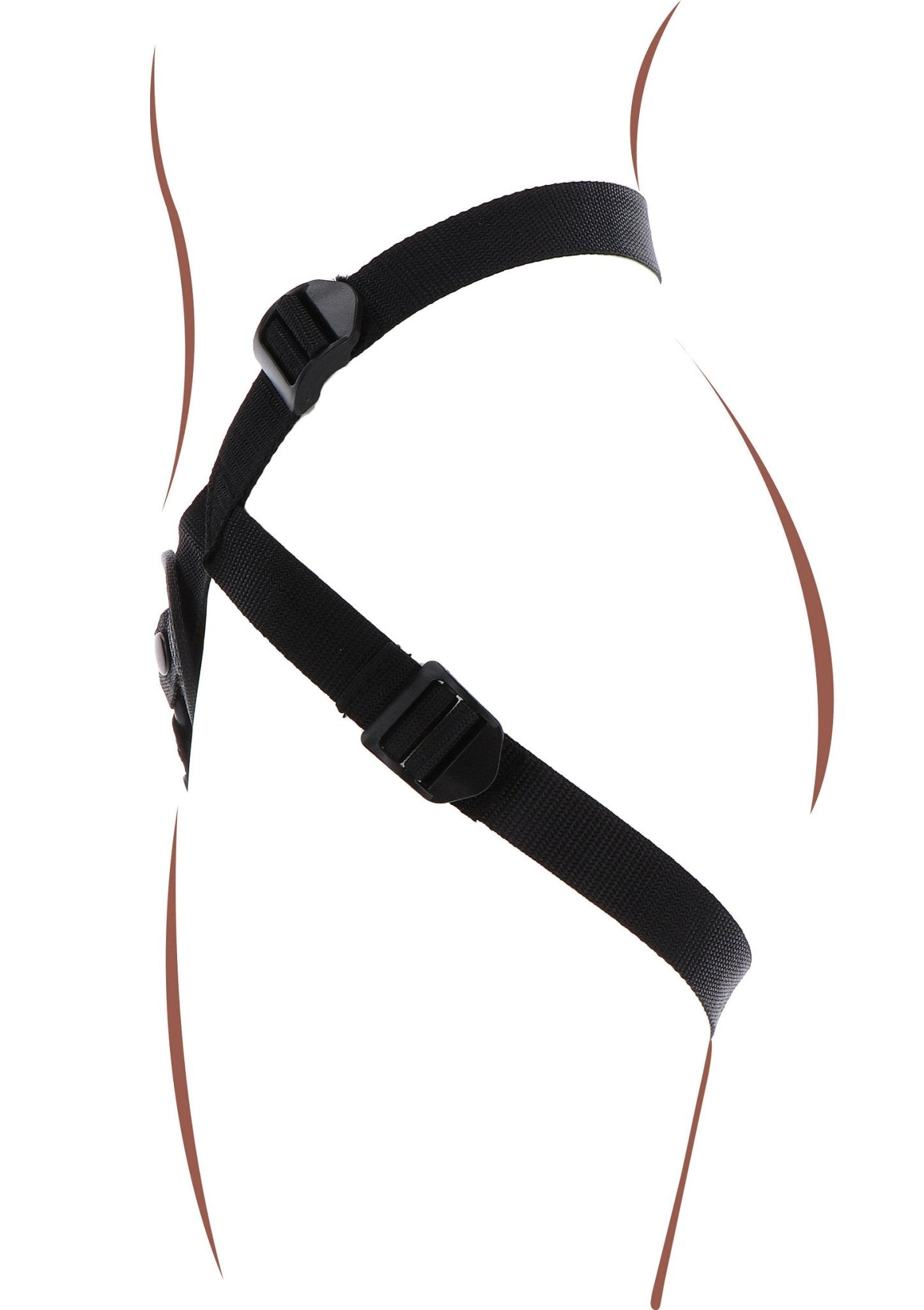 Strap-On Pleasure Hole Harness