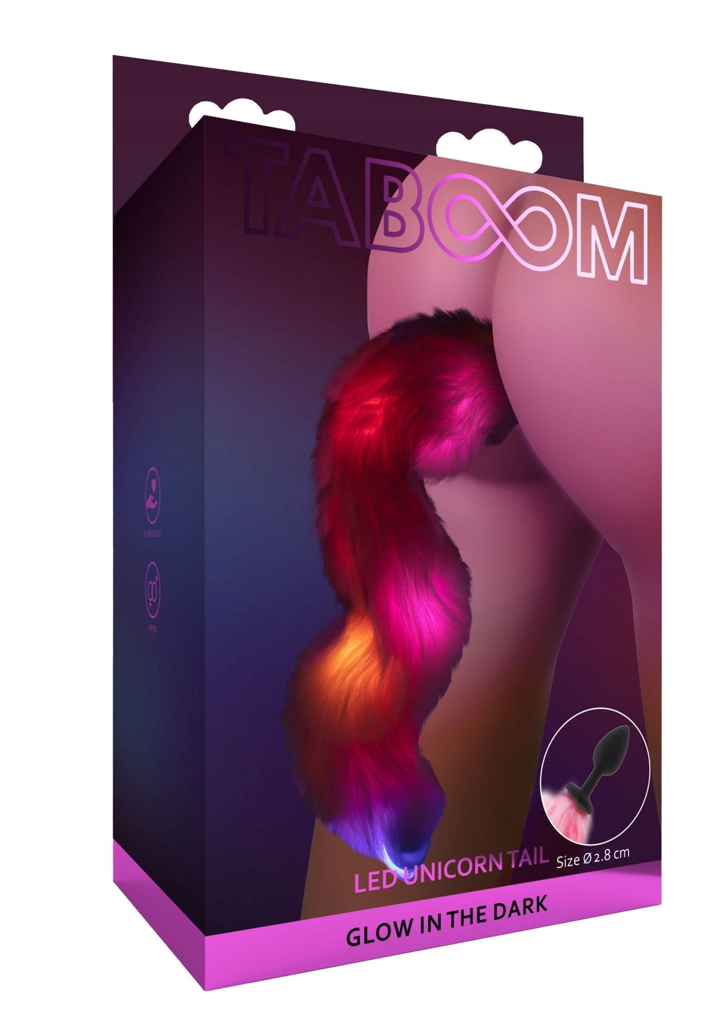 Unicorn Tail & Buttplug LED - Hot Plaza
