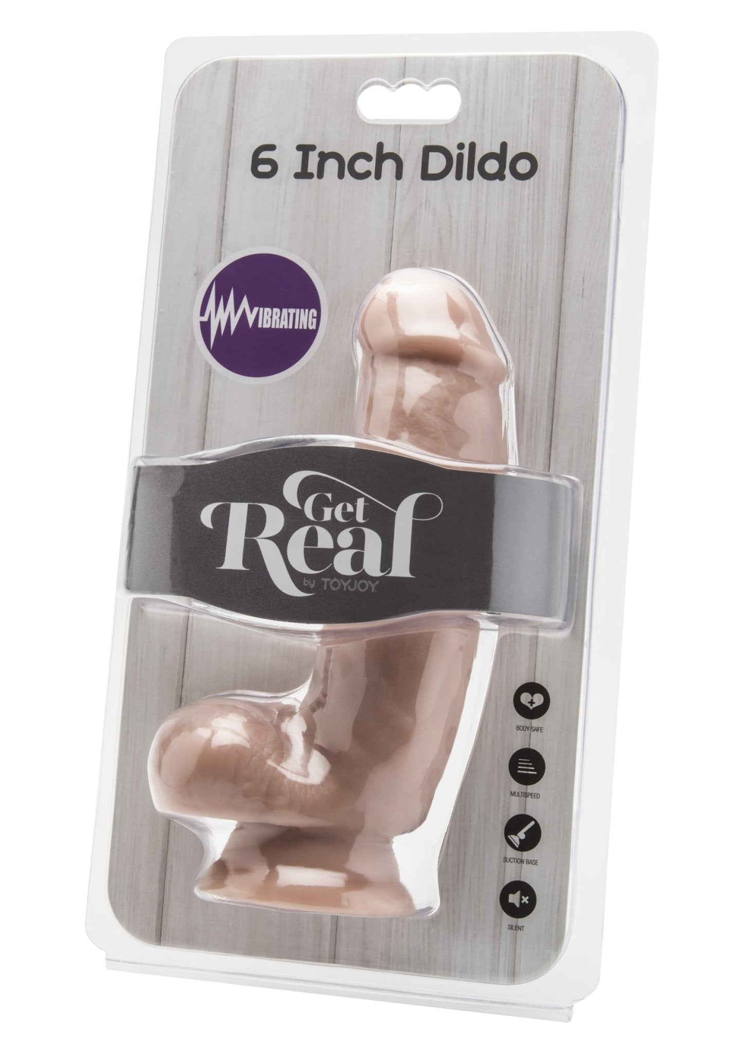 Vibrating Dildo PVC 15 cm